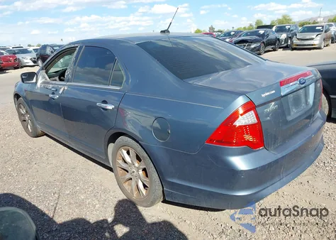 2012 Ford Fusion Sel z USA, uszkodzony, nr VIN 3FAHP0JA2CR310070